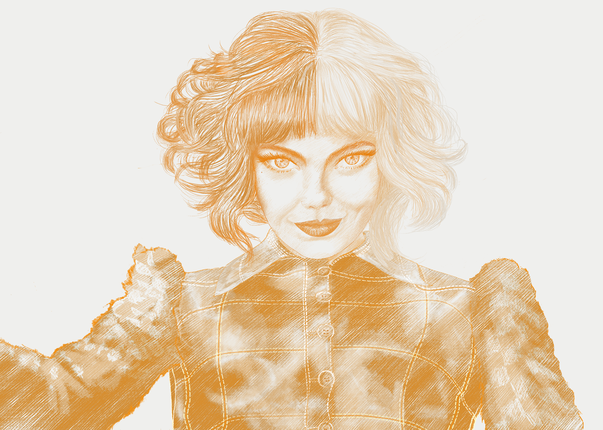 Ilustración hecha en Photoshop